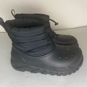 Crocs Duet II Max Unisex-Adult Slip on Lined Snow Boots size 7